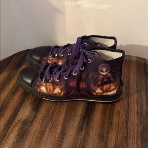 Chuck Taylor Converse High-top Sneaker size 9 night before Christmas. Hot deal